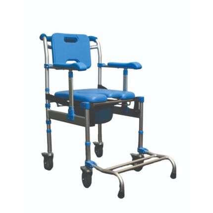 Commode Chair Aluminum | E0163